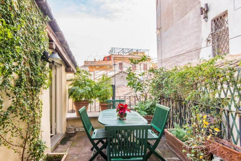 Ferienwohnung Campo De Fiori Luxury House Rom Exterior foto